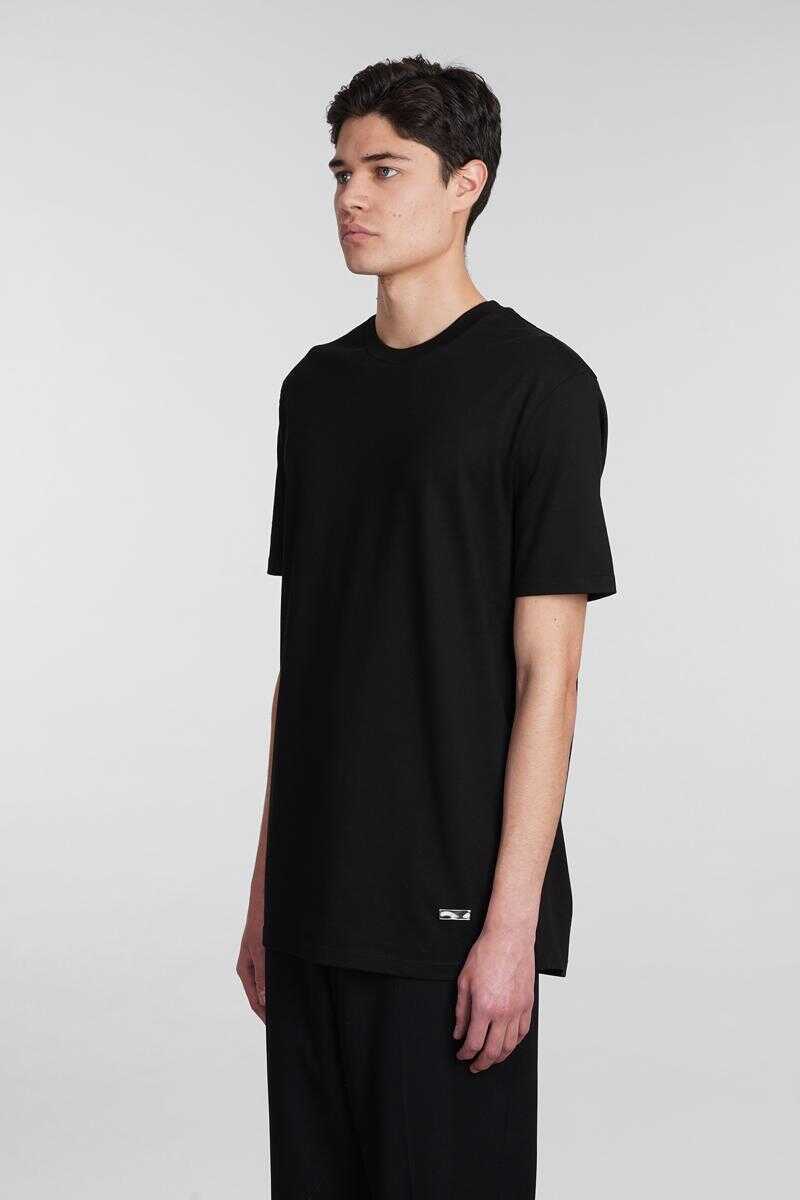Tricouri Jil Sander Jil Sander T-Shirt Black Barbati (BM 14936911) 4
