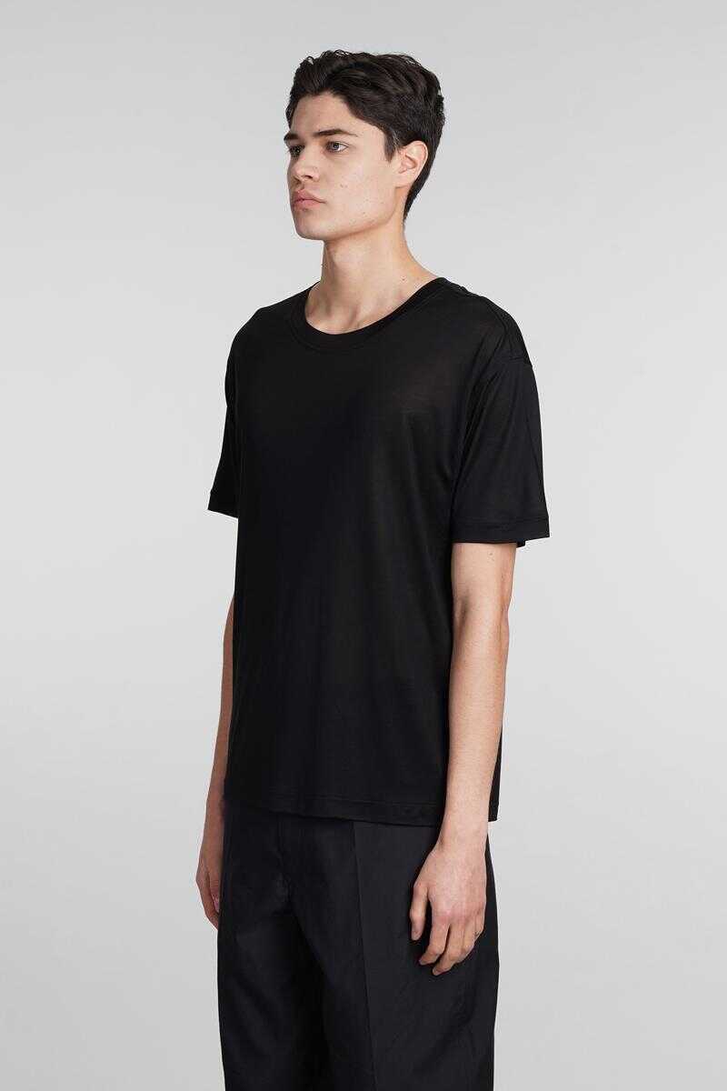 Tricouri LEMAIRE Lemaire T-Shirt Black Barbati (BM 14938756) 4