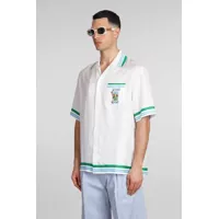 Camasi Casablanca pentru Barbati - Camasi Casablanca Casablanca Shirt WHITE Barbati (BM 14943493) - B-mall.ro