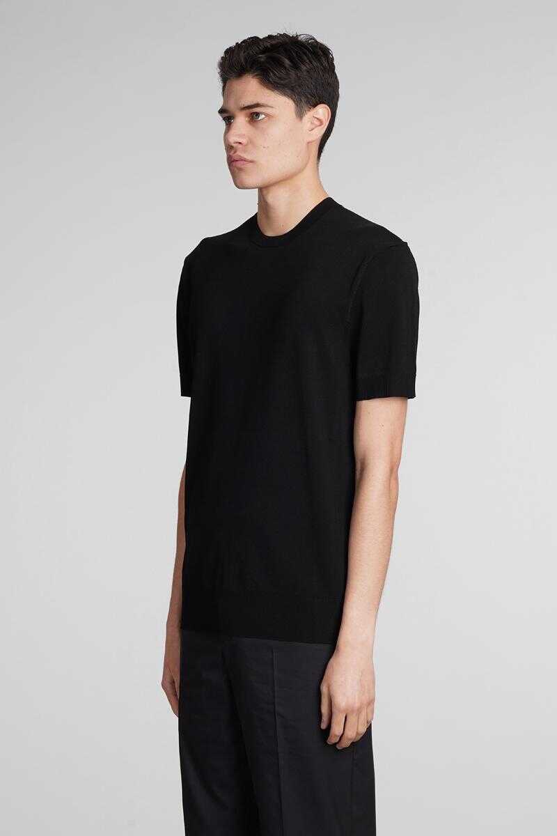 Tricouri Neil Barrett Neil Barrett T-Shirt Black Barbati (BM 14944243) 4