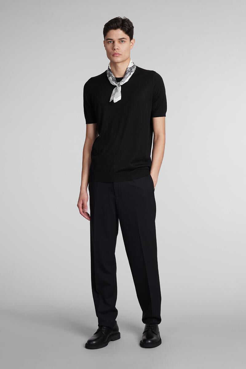 Tricouri Tagliatore Tagliatore Josh T-Shirt Black Barbati (BM 14944366) 2