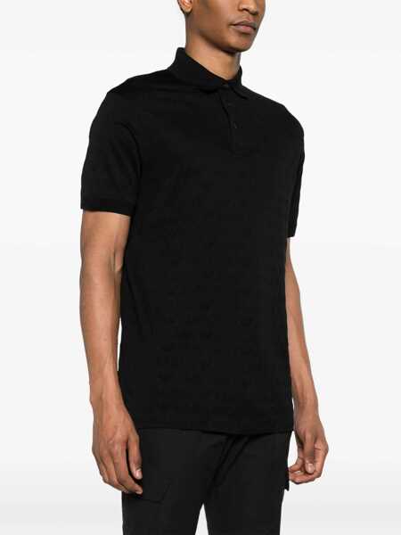 Camasi Emporio Armani Emporio Armani T-Shirts And Polos Black Barbati (BM 14947114) 3