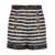 Balmain Sequined Shorts Black