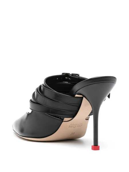 Pantofi cu toc Alexander McQueen Alexander McQueen Strap Mules Black Femei (BM 14954359) 3
