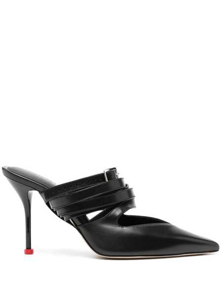 Pantofi cu toc Alexander McQueen Alexander McQueen Strap Mules Black Femei (BM 14954359) 1