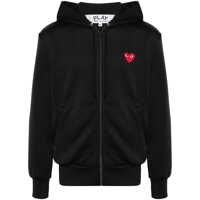 Bluze de trening Comme Des Garçons Emblem Heart Cotton Hoodie Barbati