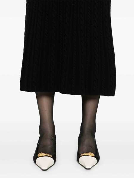 Fuste Alessandra Rich Alessandra Rich Maxi Wool Skirt Black Femei (BM 14962948) 5