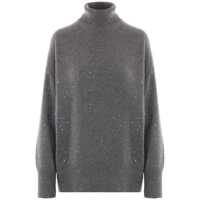 Pulovere Brunello Cucinelli Sequin Sweater Femei