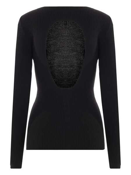 Pulovere Rick Owens Rick Owens Al Top Sweater Black Femei (BM 14974336) 2