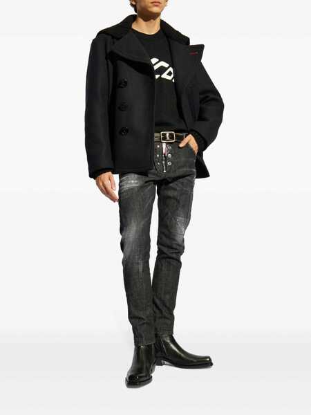 Pulovere DSQUARED2 DSQUARED2 Knitwear Black Barbati (BM 14975776) 2