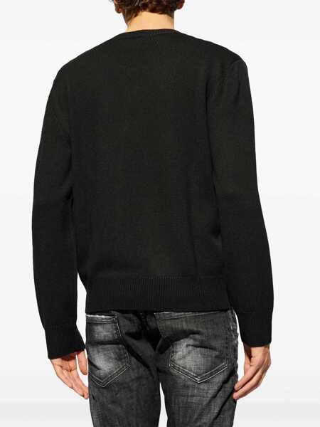 Pulovere DSQUARED2 DSQUARED2 Knitwear Black Barbati (BM 14975776) 4