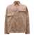 JW Anderson JW Anderson Patchwork Overshirt Beige