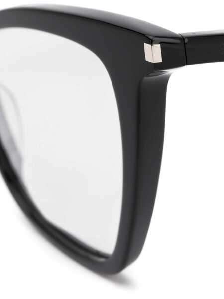 Ochelari de soare Saint Laurent SAINT LAURENT Optical BLACK BLACK TRANSPARENT Femei (BM 14976445) 3