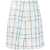 Marni Tweed A-Line Miniskirt Light Blue