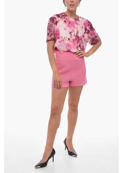 Pantaloni scurti ART ESSAY Crochet High-Waisted Lucy Shorts Pink Femei (BM 14981398) 4