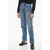 Michael Kors Straight-Leg Denims With Distressed Detail Blue