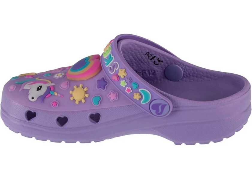 Papuci SKECHERS Heart Charmer - Girly Land Purple Fete (BM 14981503) 2