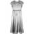 Maison Margiela Mm1 Tulle Midi Dress With Pleated Design Black
