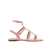 Valentino Garavani Valentino Garavani Rockstud Leather Sandals Pink