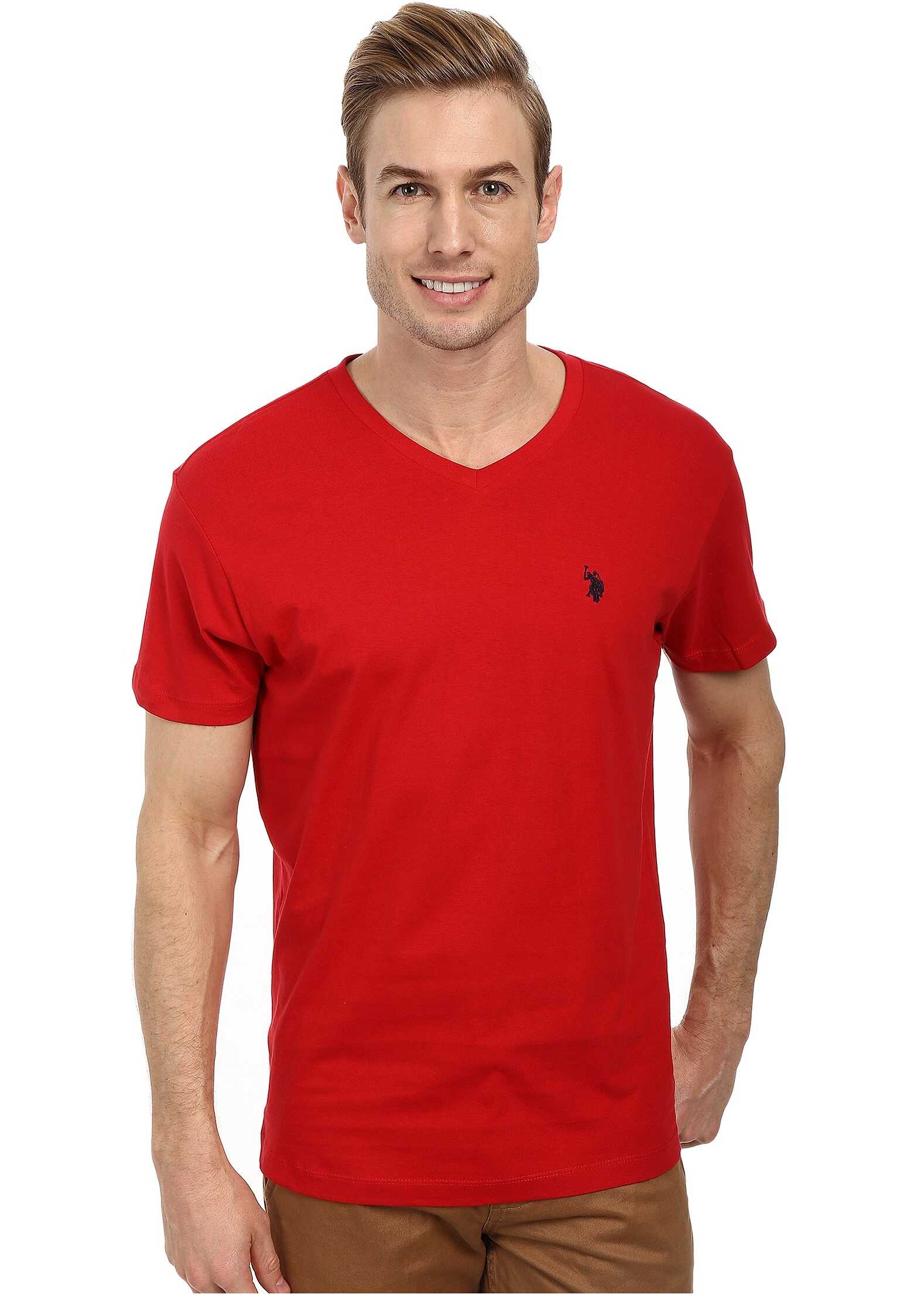 V-Neck Short Sleeve T-Shirt