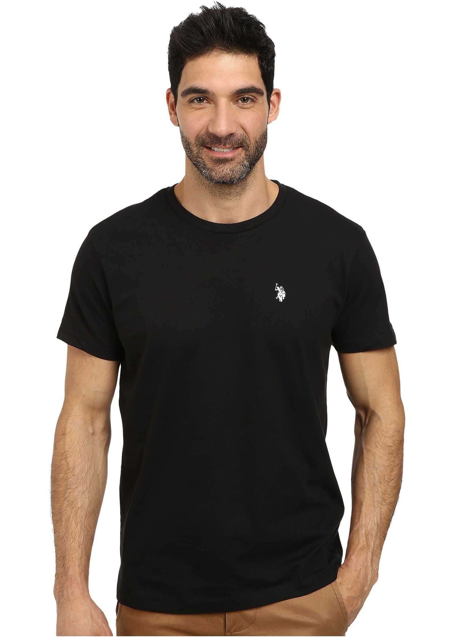 Tricou U.S. POLO ASSN. Crew Neck Small Pony T-Shirt Black