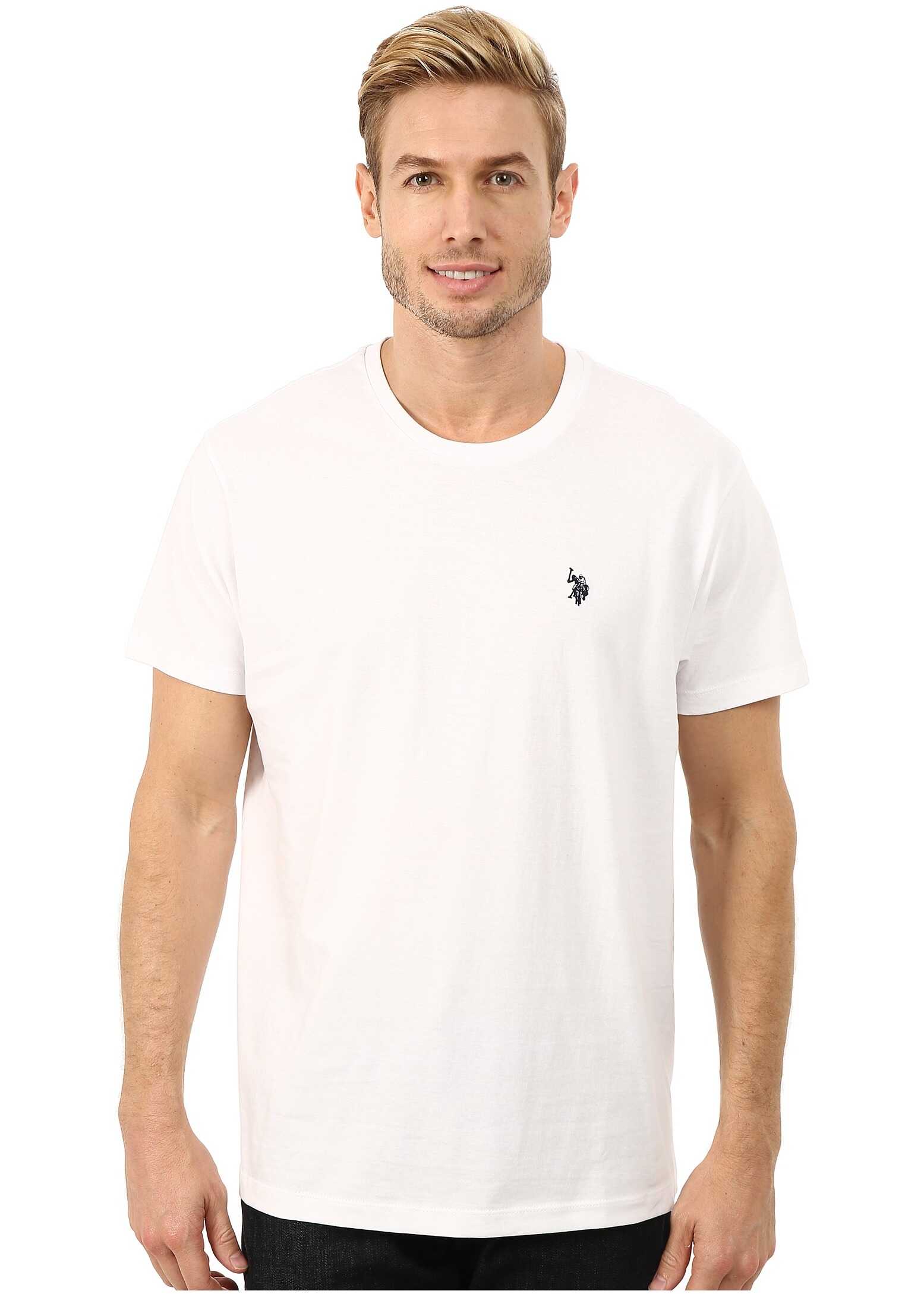 Tricou U.S. POLO ASSN. Crew Neck Small Pony T-Shirt White