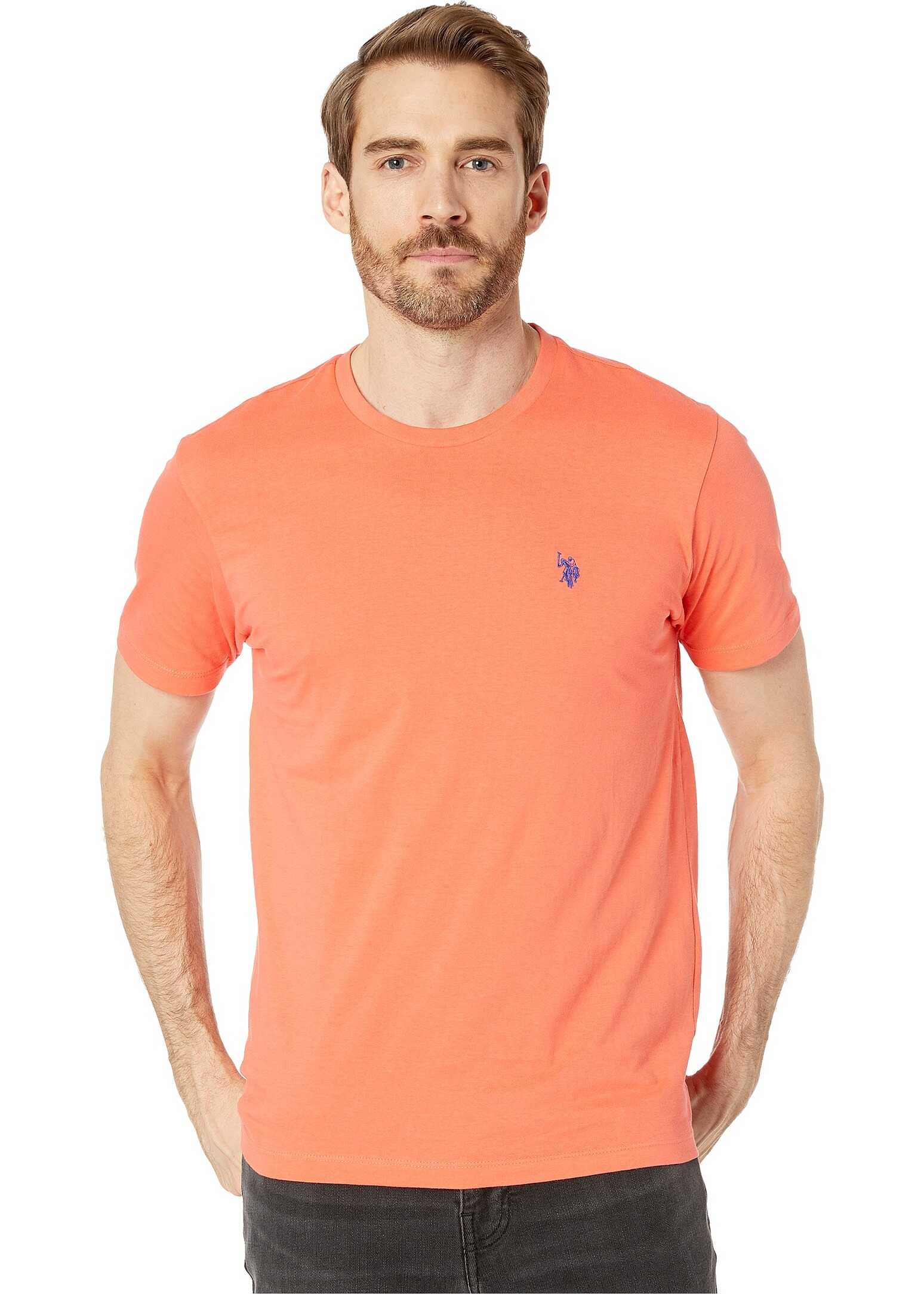 U.S. POLO ASSN. Crew Neck Small Pony T-Shirt Boca Coral