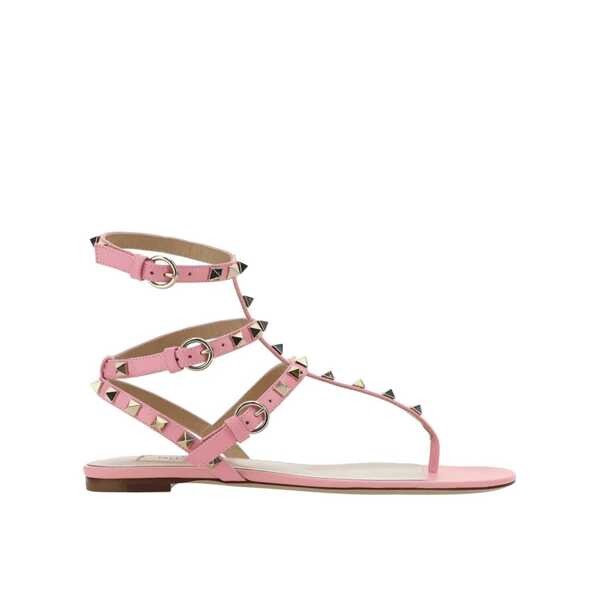 Sandale Valentino Garavani Valentino Garavani Rockstud Flip-Flop Sandals Pink Femei (BM 14991889) 1