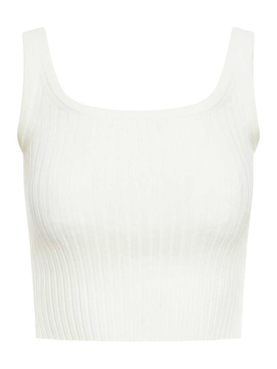 Topuri SPORTMAX Sportmax Top WHITE Femei (BM 14993206) 1