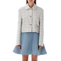 Geci Valentino Garavani Short Tweed Jacket Femei