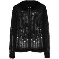Pulovere Rick Owens 'Spider Hoodie' Hooded Sweater Femei