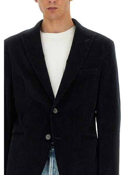 Sacouri office Tonello Single-Breasted Jacket BLUE Barbati (BM 15003502) 4