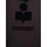 Topuri Isabel Marant Dama - Bluze de trening Isabel Marant Black Hoodie With Tonal Logo Print In Cotton Blend Woman Black Femei (BM 15008017) - B-mall.ro