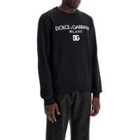 Hanorace "Round Neck Sweatshirt With Dg Embroidery And Lettering Barbati