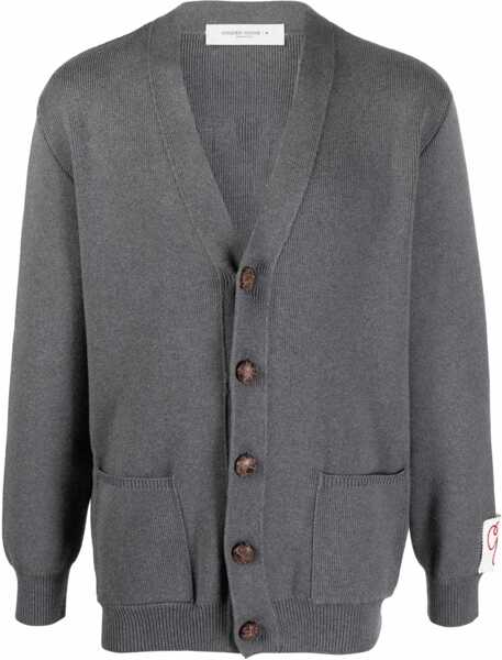 Cardigane Golden Goose Cardigan DARK GREY MELANGE Barbati (BM 15012103) 1