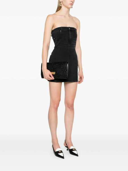 Genti mini Giuseppe Zanotti Giuseppe Zanotti Montserrat Crocco Clutch Black Femei (BM 15013846) 2