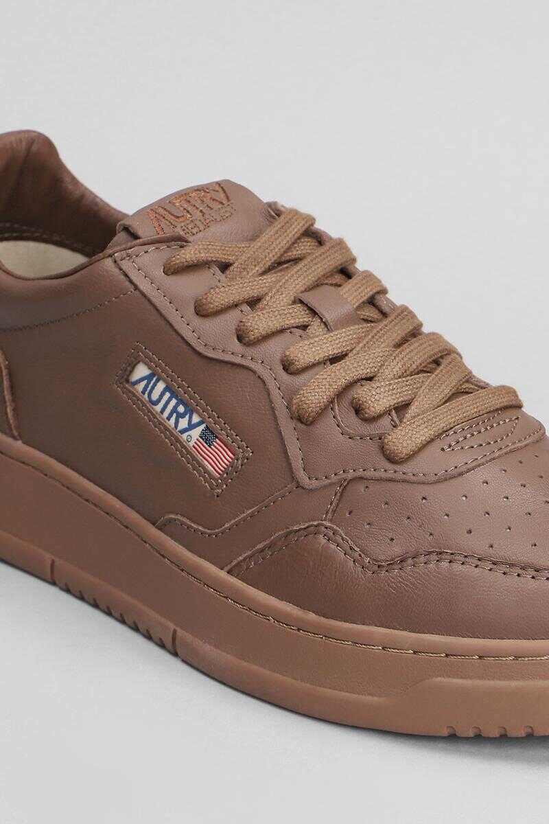 Sneakers AUTRY Autry Medalist Low Sneakers BROWN Barbati (BM 15013915) 5