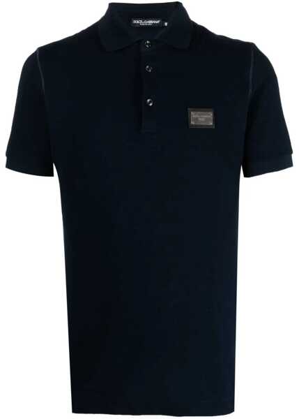 Tricouri Polo Dolce & Gabbana Polo Shirt BLU SCURISSIMO 1 Barbati (BM 15019597) 1