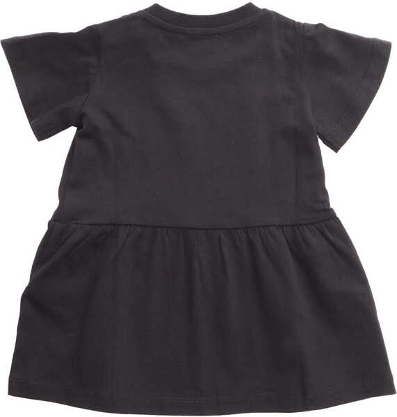 Rochii Moschino Black dress with logo Black   Fete (BM 15019730) 2