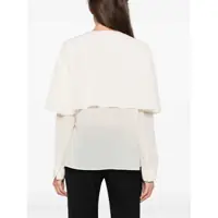 Imbracaminte Dama pagina 620 - Bluze Chloe Chlo Silk Georgette Blouse WHITE Femei (BM 15021244) - B-mall.ro