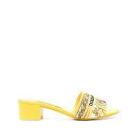 Pantofi cu toc Dolce & Gabbana Maiolica Print Heel Sandals Femei