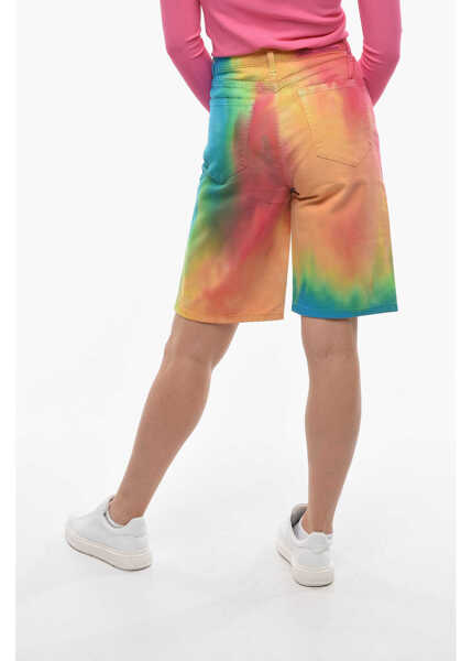 Pantaloni scurti IRENEISGOOD Rainbow Effect Shorts Multicolor Femei (BM 15029149) 2