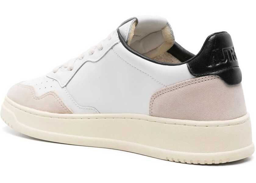 Sneakers AUTRY Medalist Low Sneakers MATCH/SUEDE WHITE/BLACK Barbati (BM 15029617) 3