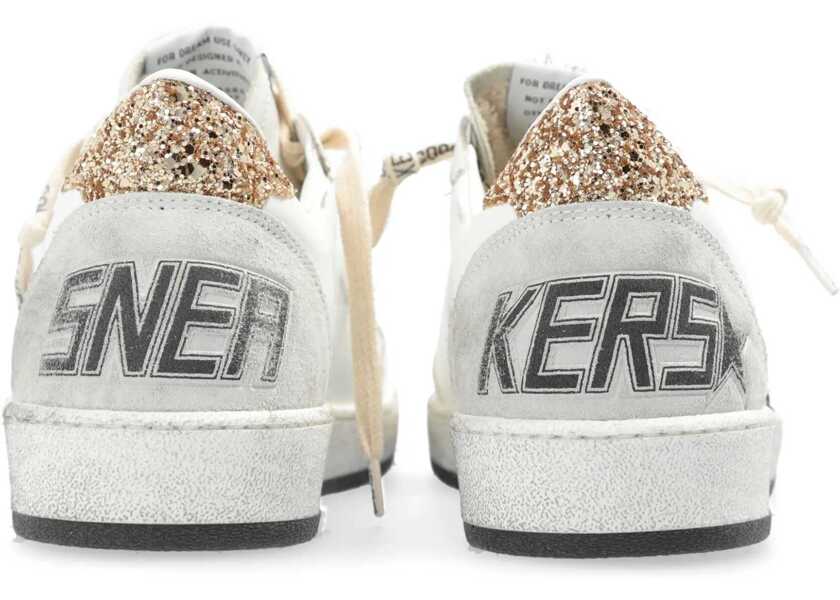 Sneakers Golden Goose Ball Star Sneakers WHITE/BLACK/GOLD/ICE Femei (BM 15029731) 3