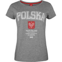 Tricouri Polska College W Grey Femei