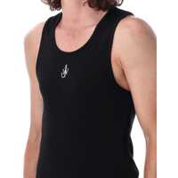 Topuri JW Anderson pentru Barbati - Topuri JW Anderson JW Anderson Anchor Tank Top Black Barbati (BM 15031606) - B-mall.ro