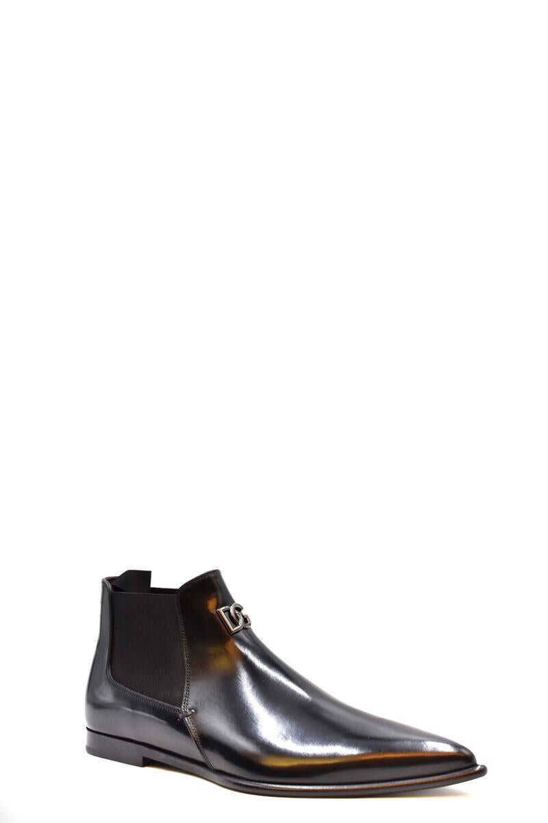 Bocanci Dolce & Gabbana Dolce & Gabbana Bootie Black Barbati (BM 15034354) 2