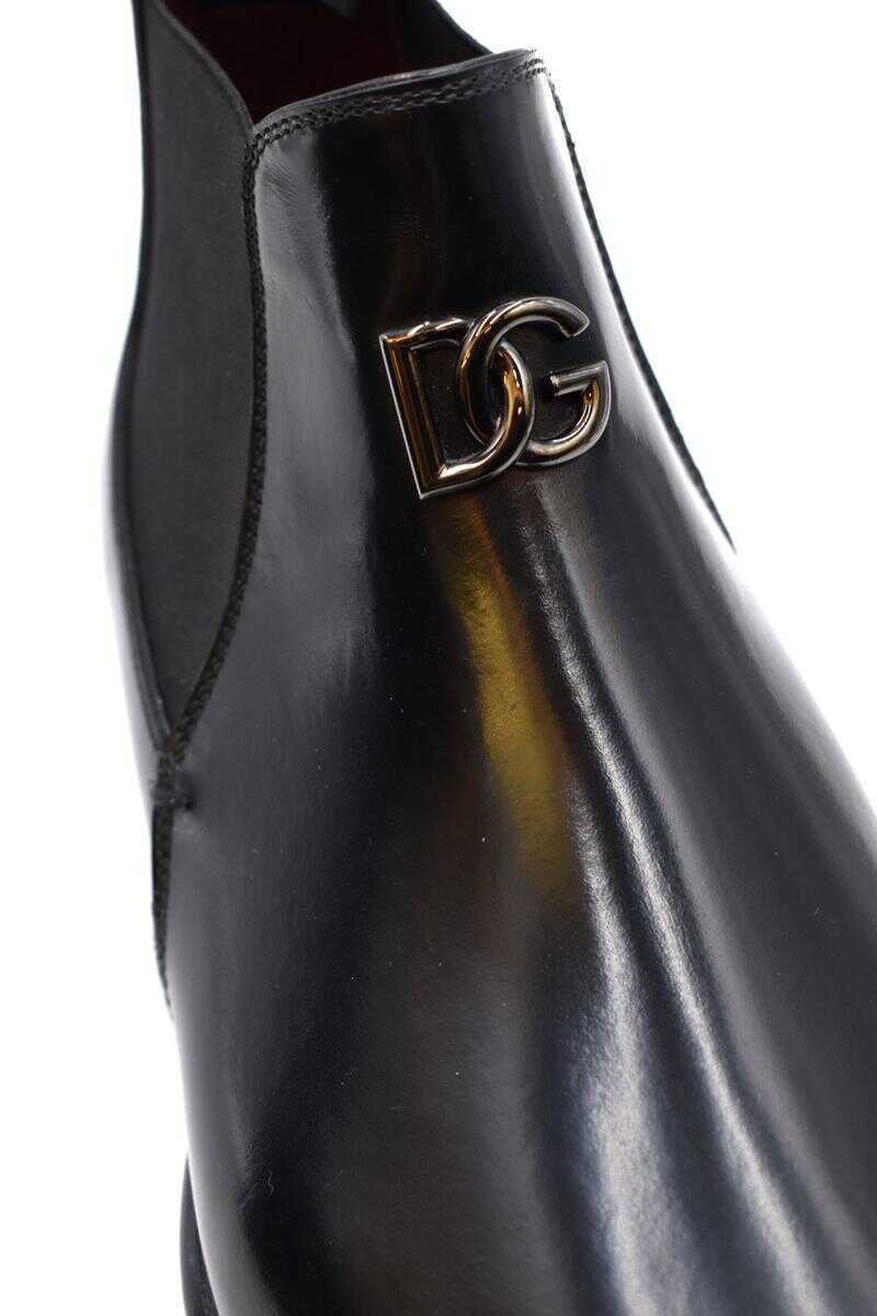 Bocanci Dolce & Gabbana Dolce & Gabbana Bootie Black Barbati (BM 15034354) 4