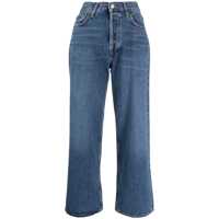 Blugi Agolde Ren 5-Pocket Straight-Leg Jeans Femei