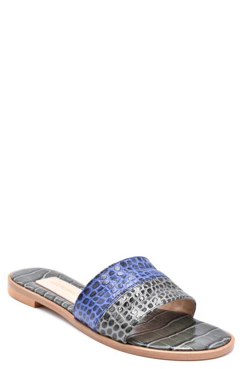 Sandale AVEC MODERATION Avec Moderation Sandals GREEN Femei (BM 15034543) 2